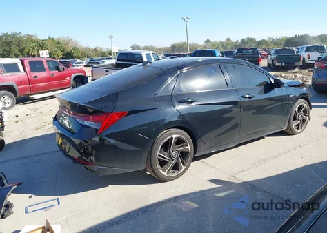 2023 Hyundai Elantra N Line из США, поврежденный, VIN KMHLR4AF4PU514056